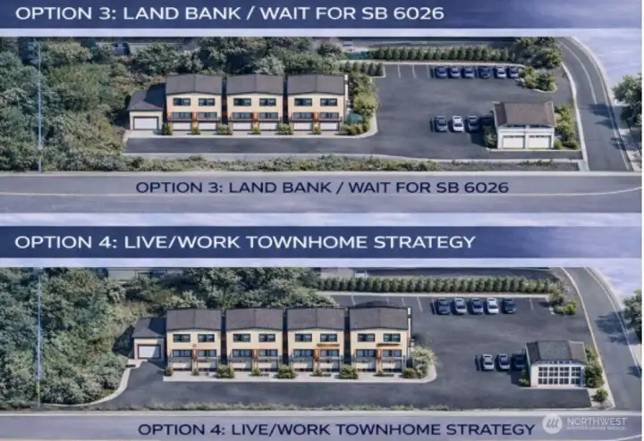 AI Rendering of Options 3 & 4