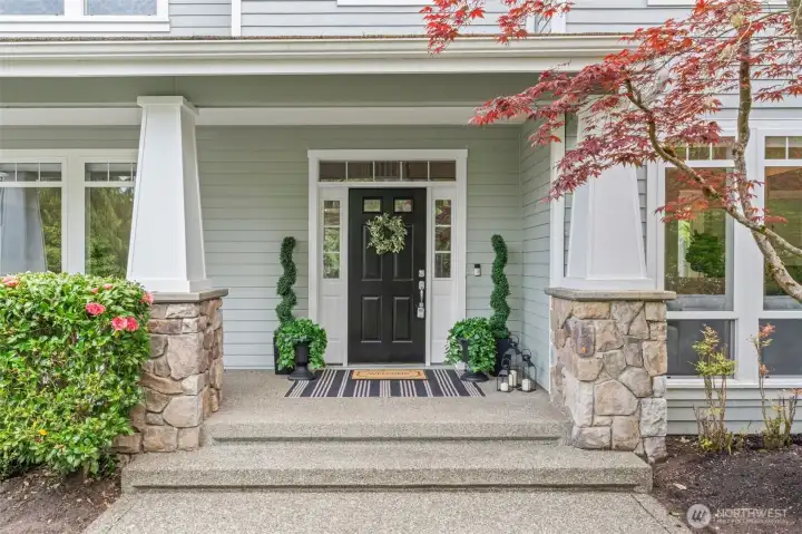 Covered Front Porch