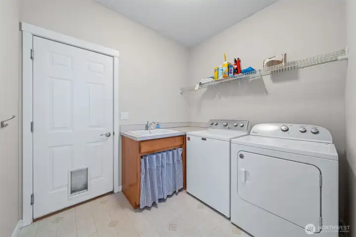 Laundry Room with access to Garage