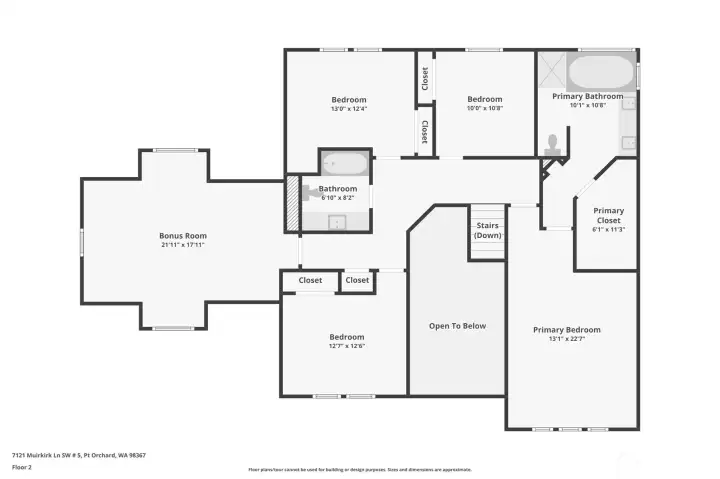 Main Level Floor Plan