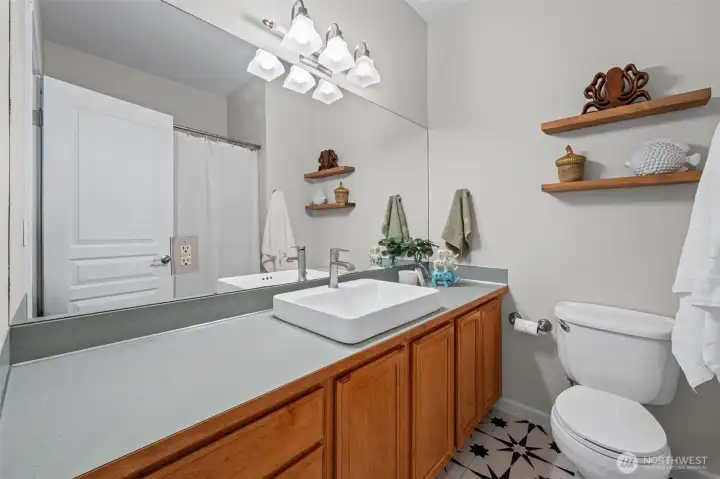 Upstairs Full Bath