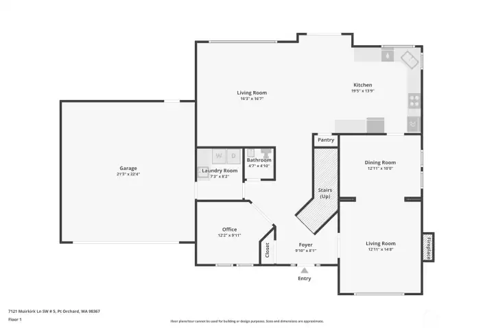 Upper Level Floor Plan