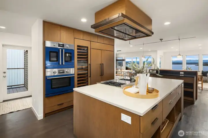 Blue Star commercial style oven.
