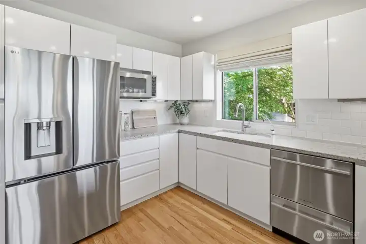 So much storage and counter space.
