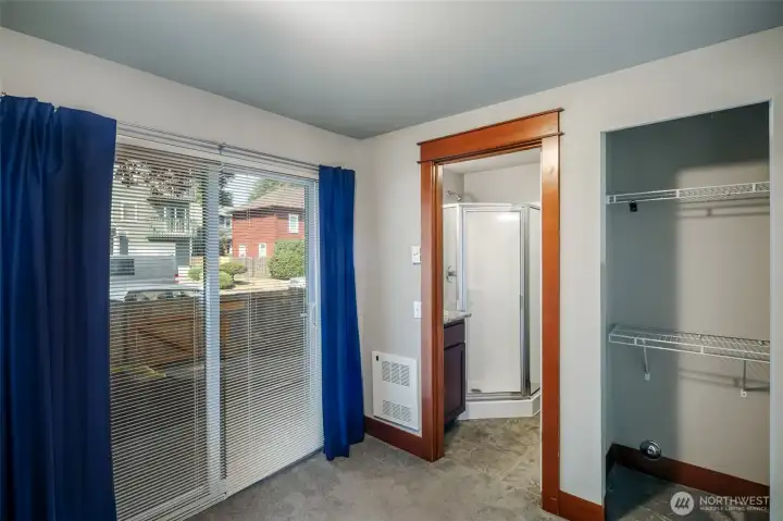 3rd Bedroom ensuite with private 3/4 bath