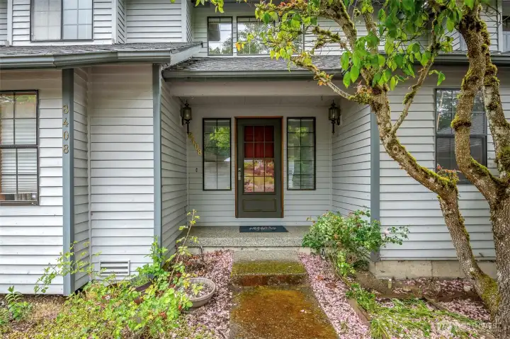 Covered Front Porch