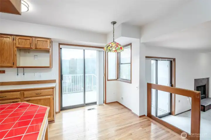Open Concept to the family room