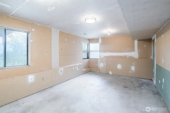Game room, kids room, office, gym, who knows?