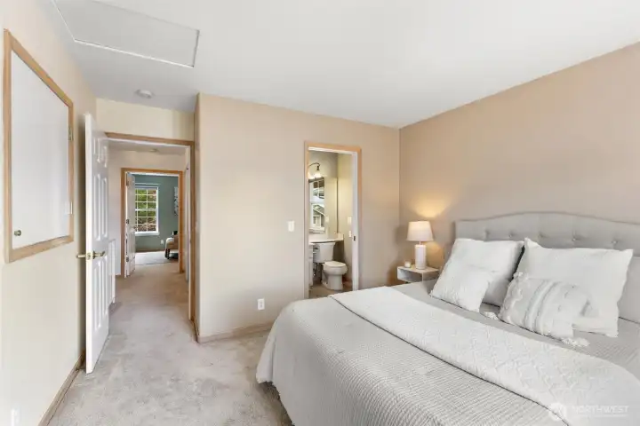 2nd Spacious Bedroom   Large Custom Window