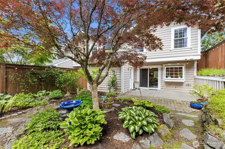 Flowers, Plants and Nature Fills This Space with Tranquility Year Round.