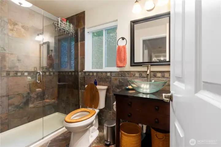 Primary bathroom Primary bathroom