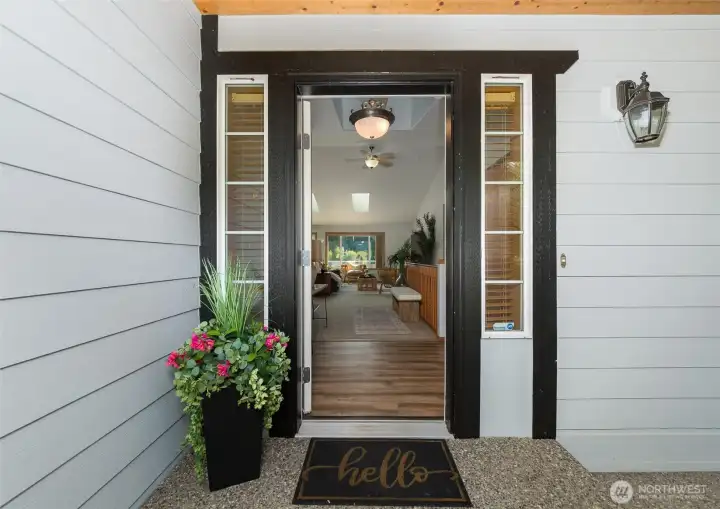 Greet you guests in style.