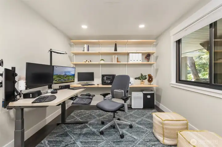 Main floor office.