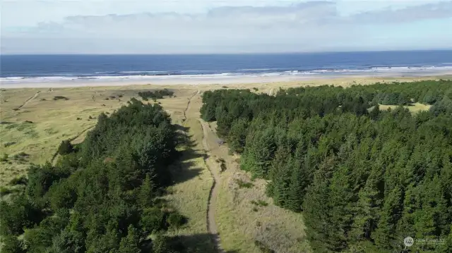 Trail to beach