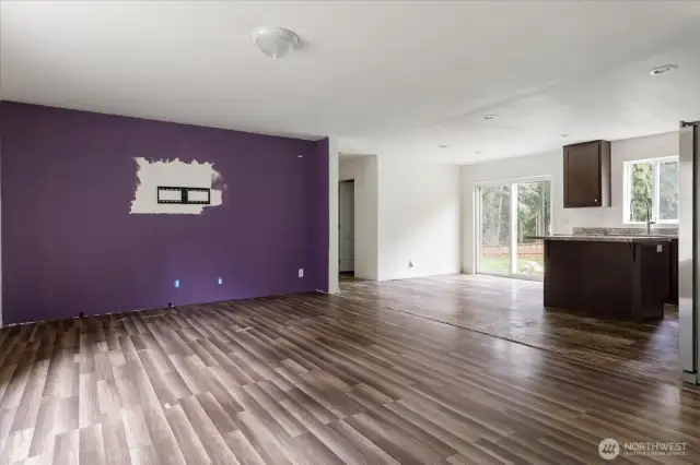 Open floor plan