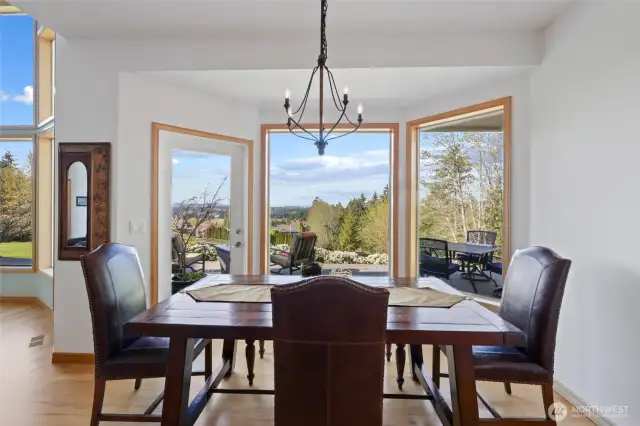 Views from the Breakfast Nook.