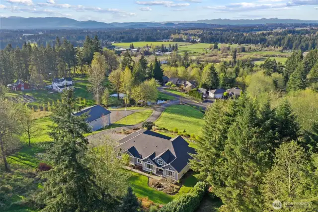 Views from this property include Tumwater Hill and the Capitol Building.