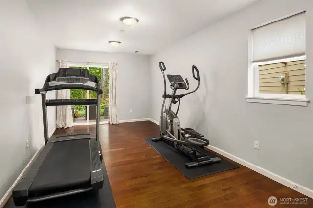 So many possibilities for this expansive room.