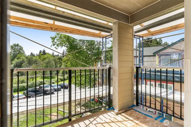 covered balcony