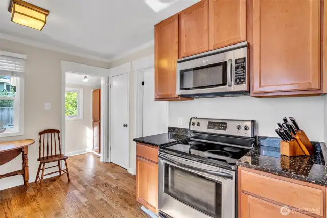 Don't miss the large pantry and landing to the back stairs