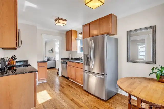 Room to work and natural light to eat in