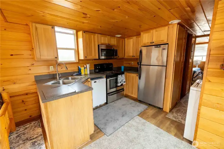 Kitchen cabin one Kitchen cabin one