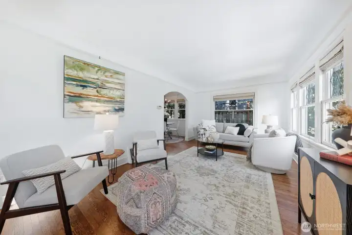 Spacious Living Room