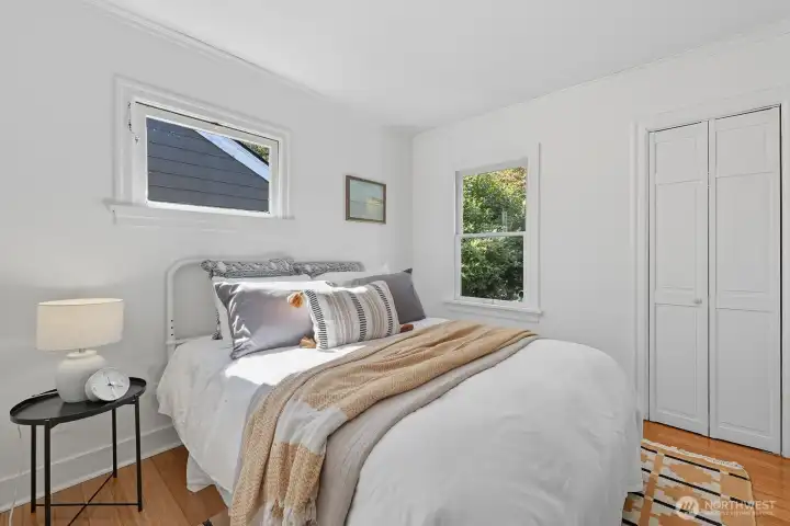 Main floor bedroom
