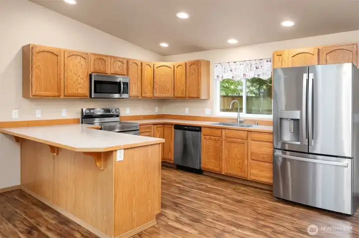 Stainless appliances