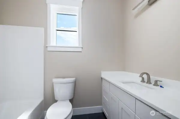 Bath off of 3rd bedroom