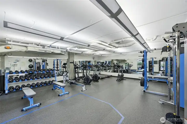Gym fitness center