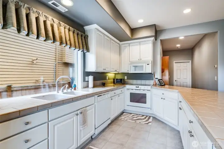 Second, full kitchen in the lower level with separate entry.