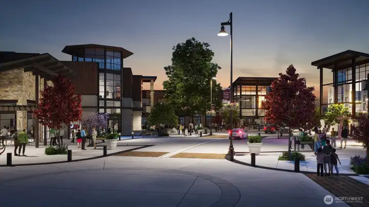 Retail Village Renderings  All retail images are for illustration purposes only and are based upon current development concepts, which are subject to change without notice.