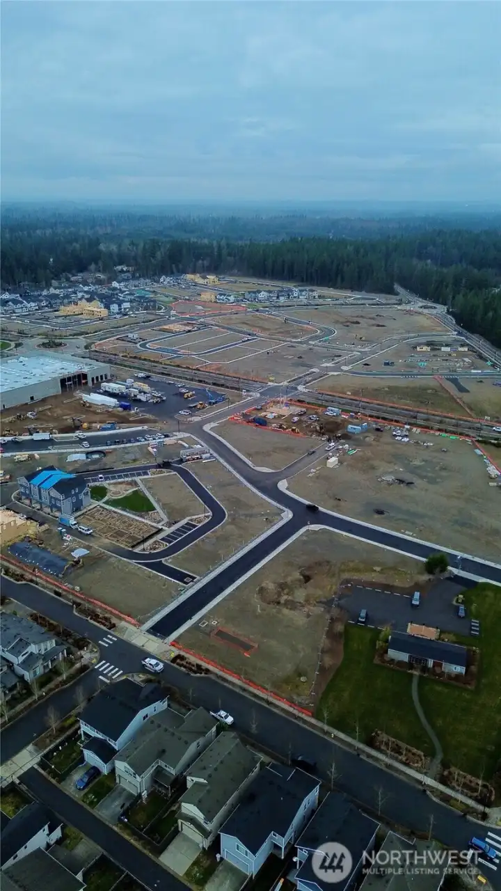 Safeway Progress is the concrete brick building, to be done by 2027