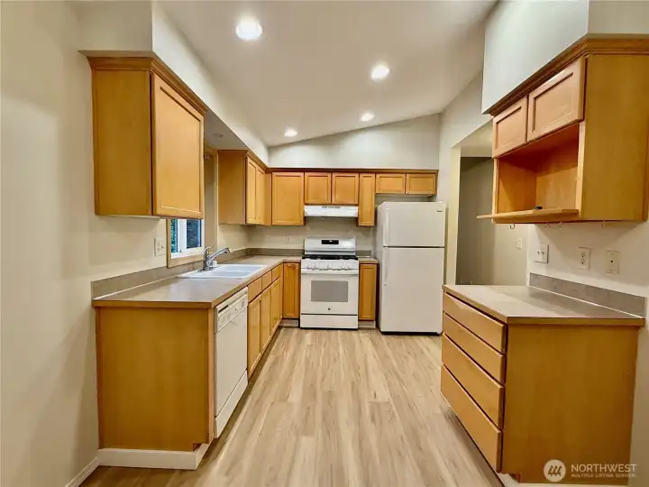 Ample Kitchen Storage