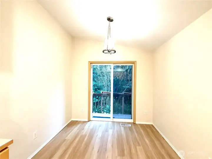 Kitchen with Dining space