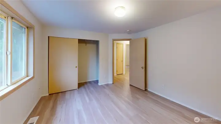 Larger Primary bedroom