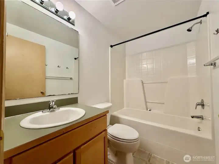 Primary bathroom attatched to bedroom