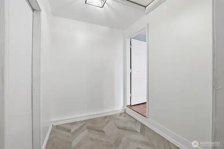 Mud room off the garage that connects to laundry room. Or a walk-in pantry