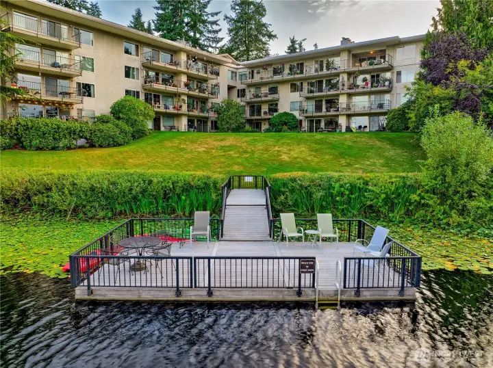 Enjoy exclusive access to your private dock and sweeping lake views that transform everyday living into a true waterfront escape.