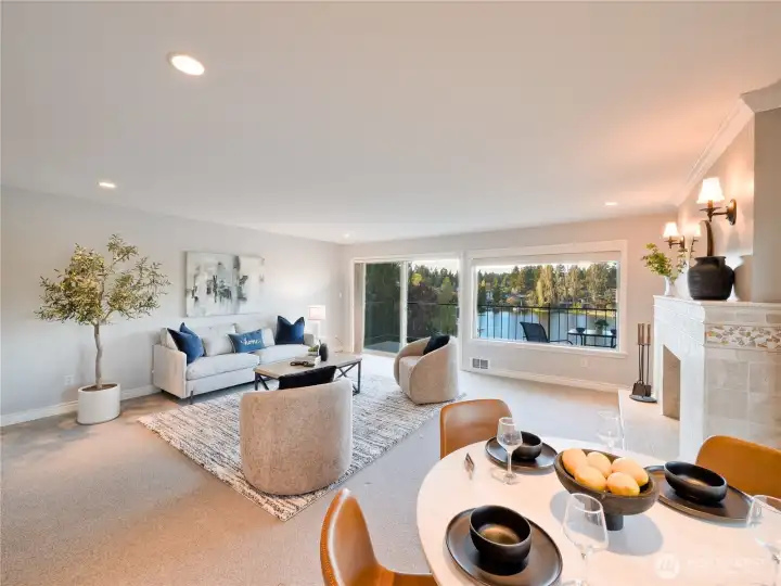 A seamless connection of spaces, perfectly designed for effortless everyday living and vibrant gatherings.