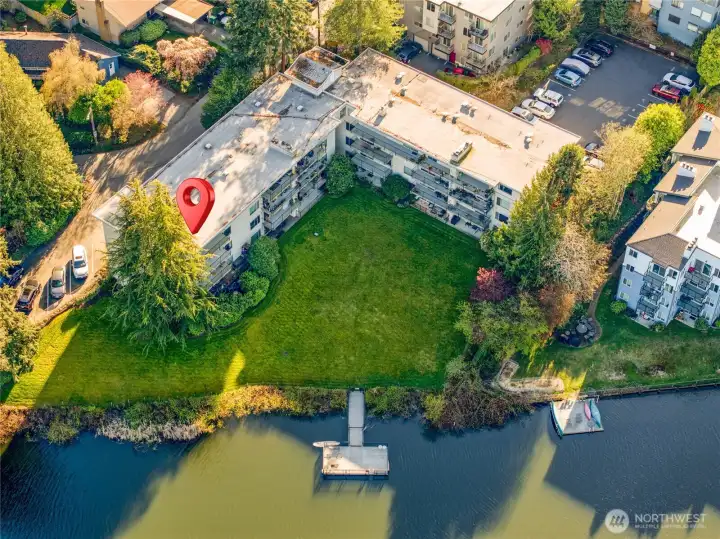 Ideally located to balance lakeside tranquility with quick access to the energy of North Seattle.