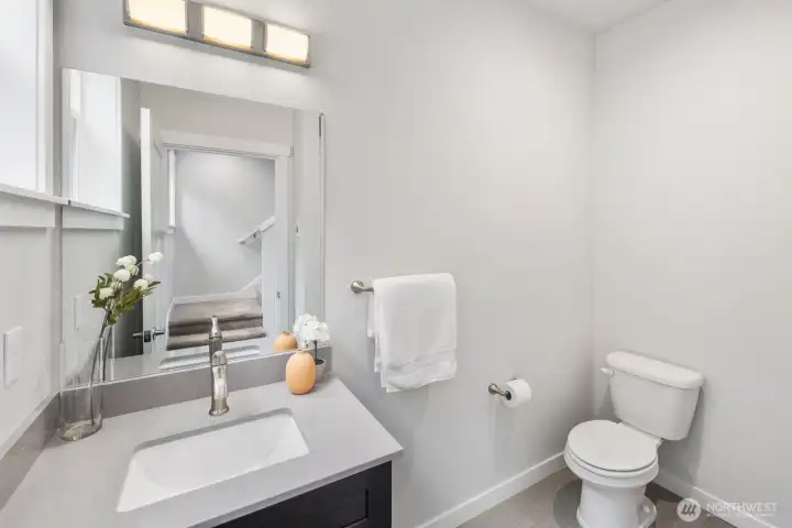 Guest bath on main floor