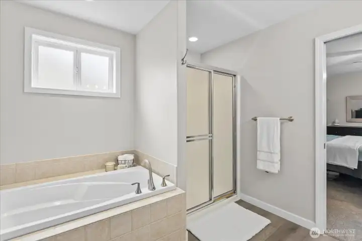 Primary full bathroom