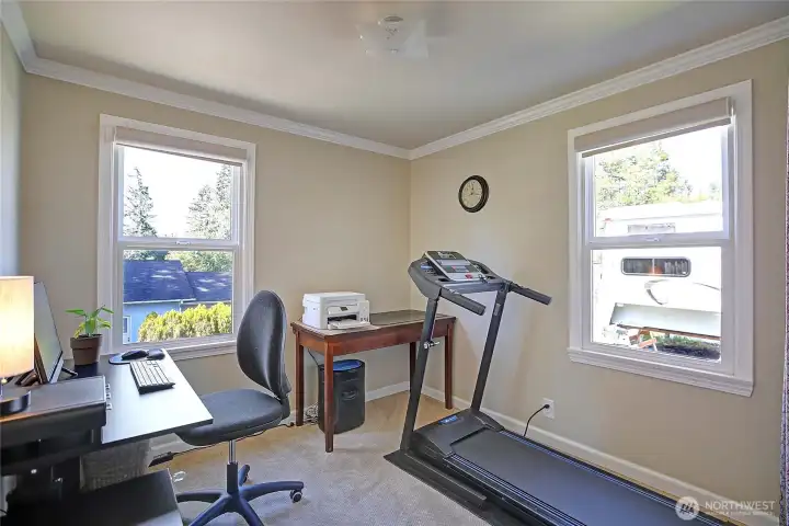 Three bedrooms allows extra space for an office or home gym.