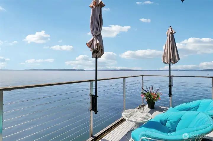 View from patio.