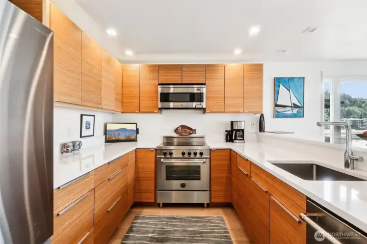 Updated kitchen.