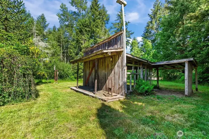 This property is filled with whimsical items and character for the next owners to enjoy