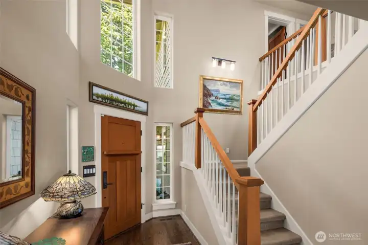 Entry to home and staircase Entry to home and staircase