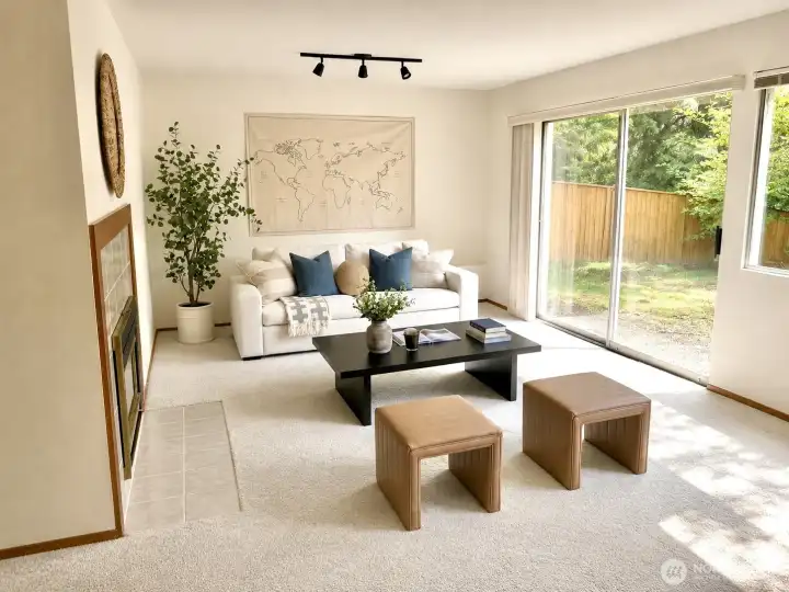 Lower level Bonus Room